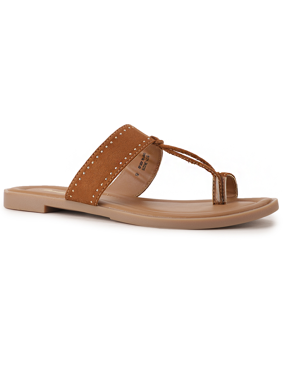 Affordable Women Bata Tan Chappal For Women TAN size 6 2025 at ShopCircuit | ONDC