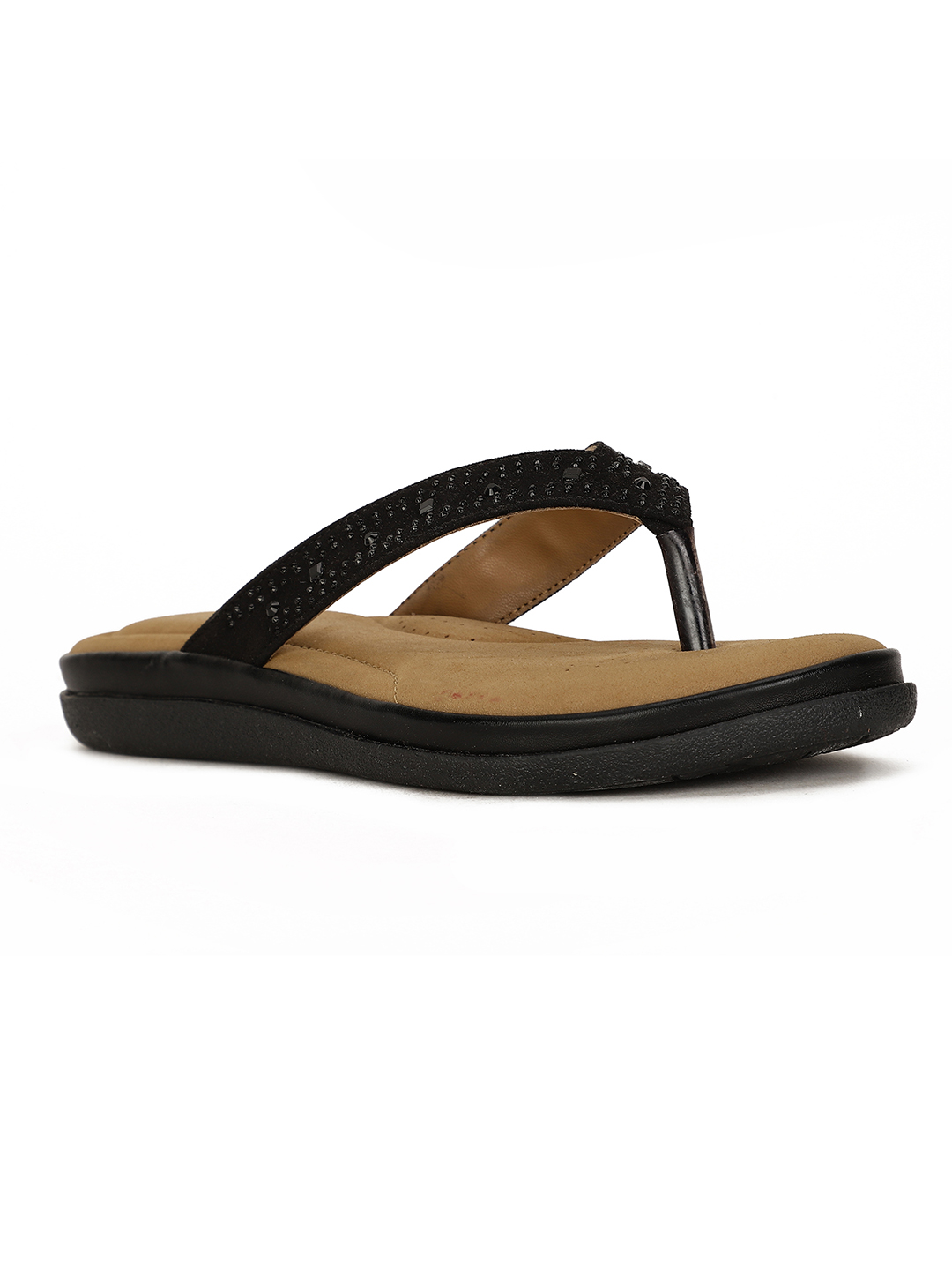 Premium Women Bata Comfit Black Flip-Flop For Women BLACK size 3 2025 at ShopCircuit | ONDC