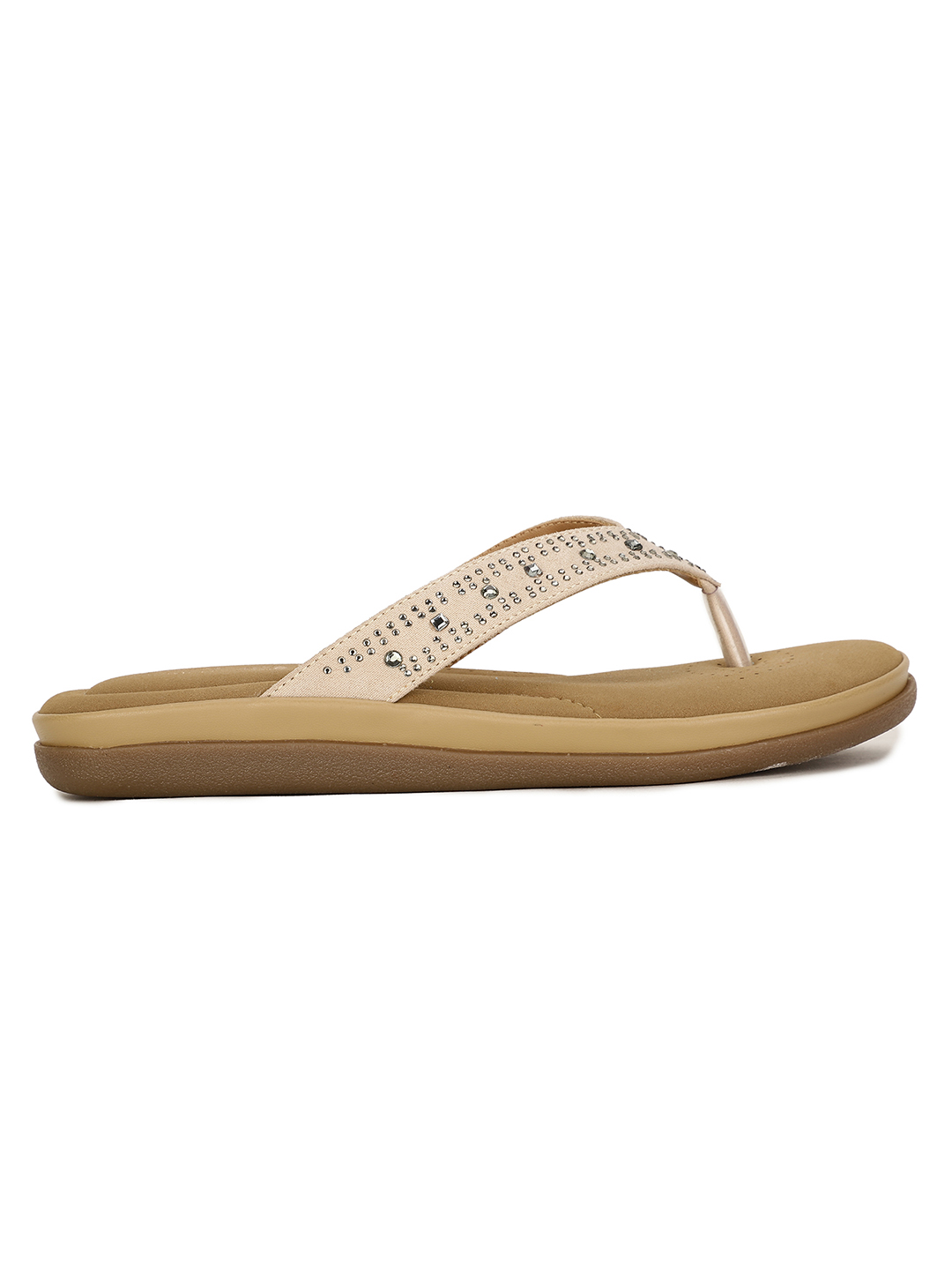 Luxurious Women Bata Comfit Beige Flip-Flop For Women BEIGE size 3 2025 at ShopCircuit | ONDC