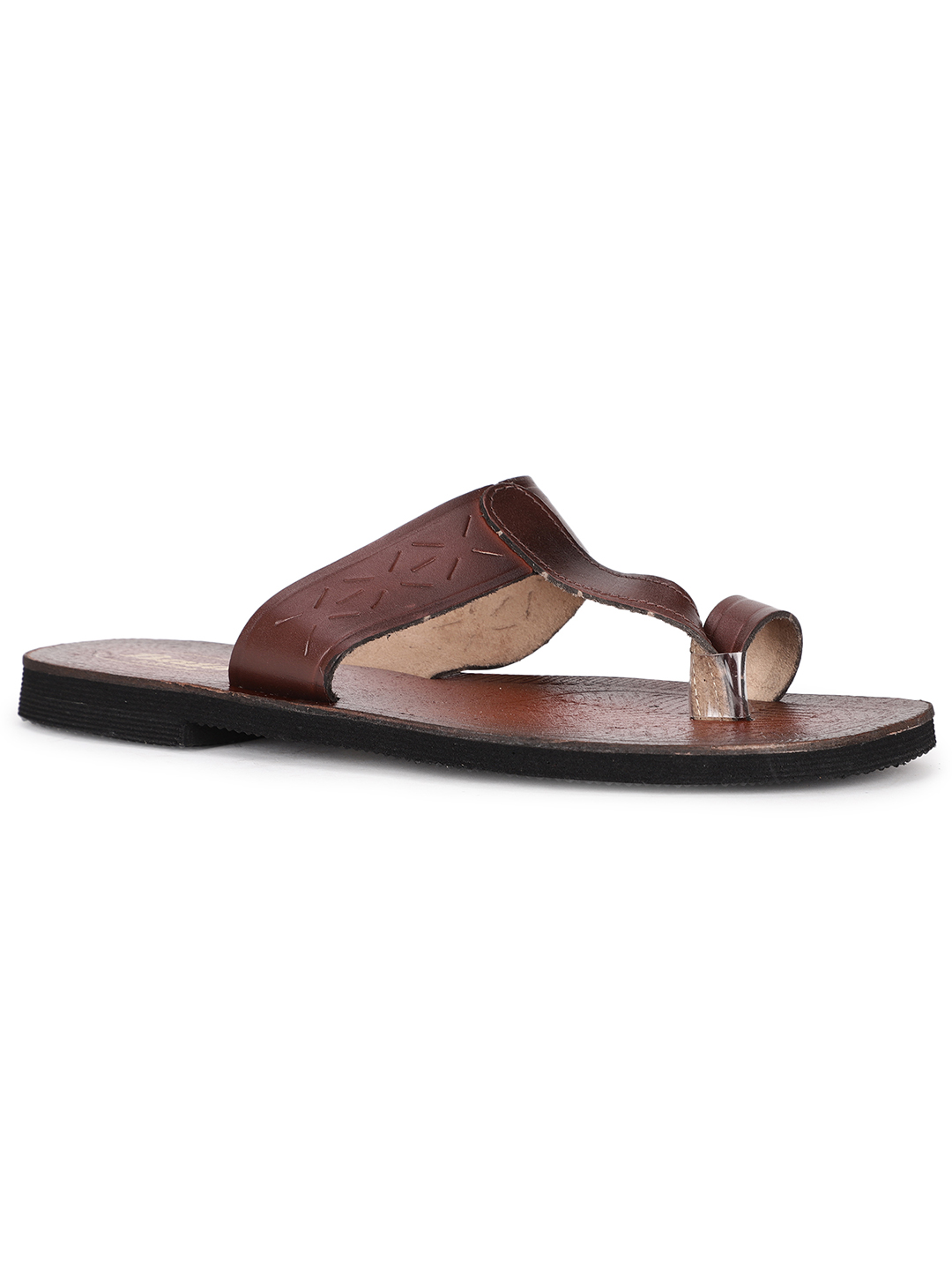 New Men Bata Tan Chappal For Men TAN size 6 2025 at ShopCircuit | ONDC